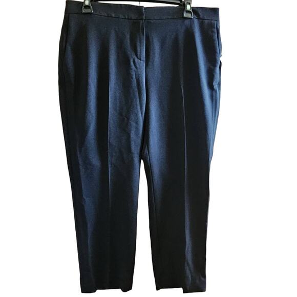 Black Crop Dress Pants Size 10 Petite New with Tags - Picture 1 of 4